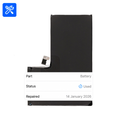 iPhone 15 Pro Max diagnostic replacement battery with Battery Health support