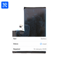 iPhone 14 Pro Max diagnostic replacement battery with Battery Health support