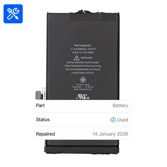 iPhone 12 and 12 Pro diagnostic replacement battery with Battery Health support