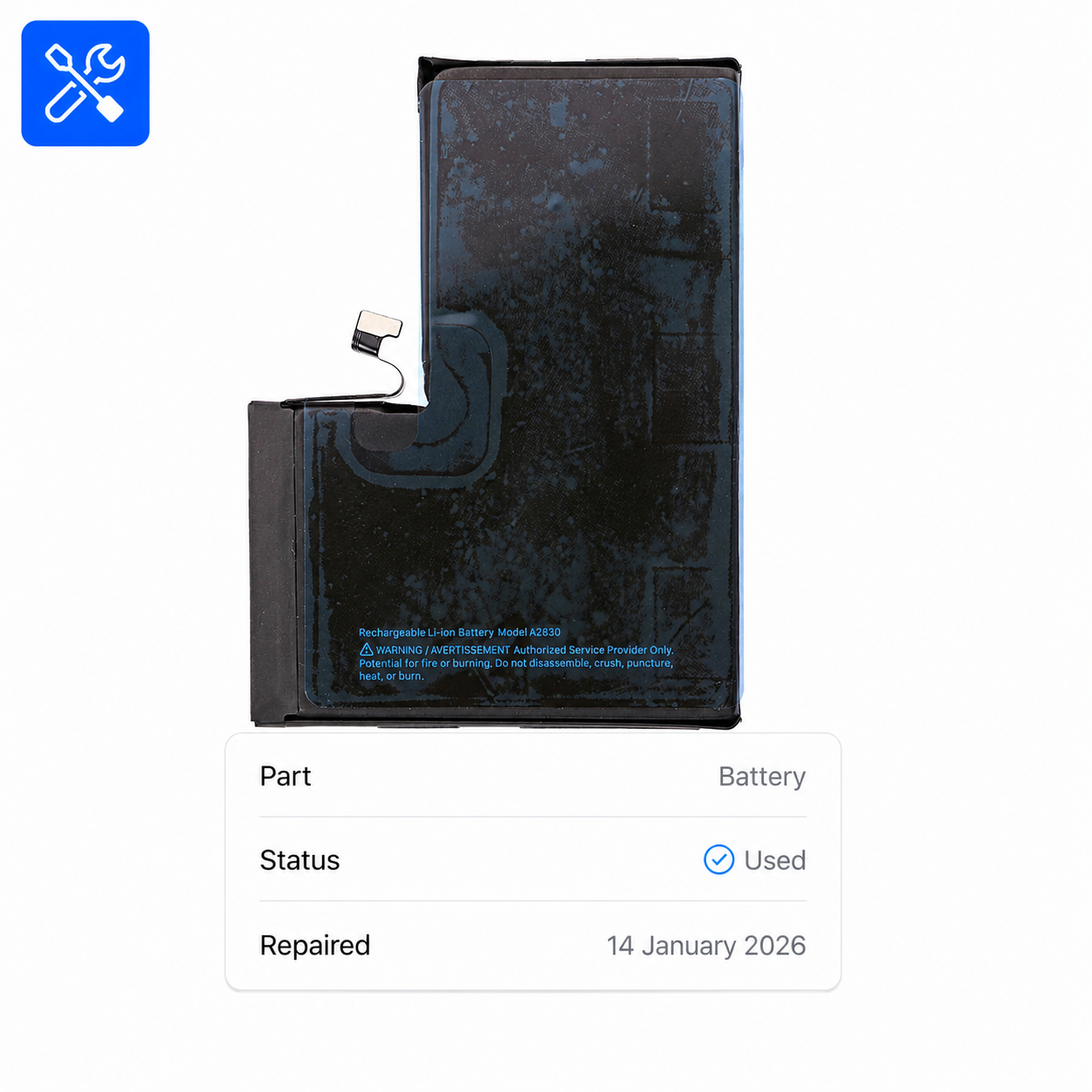 iPhone 14 Pro Max Battery - Diagnostics Supported