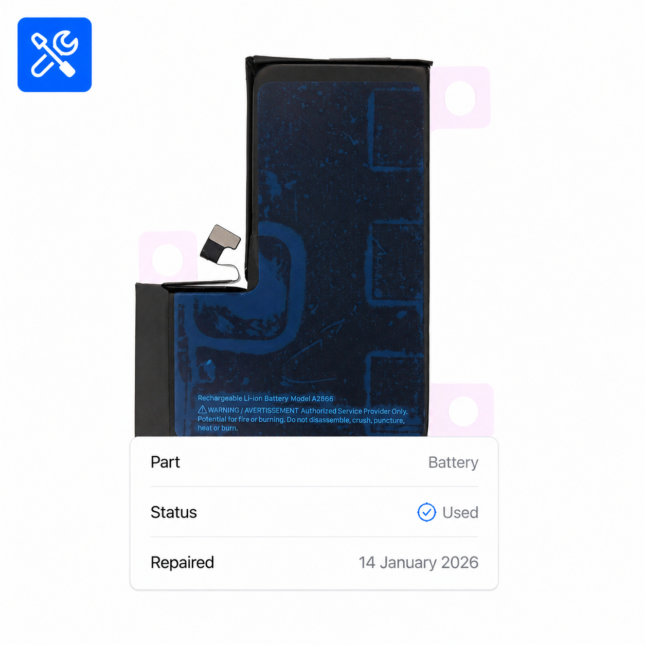 iPhone 14 Pro Battery - Diagnostics Supported