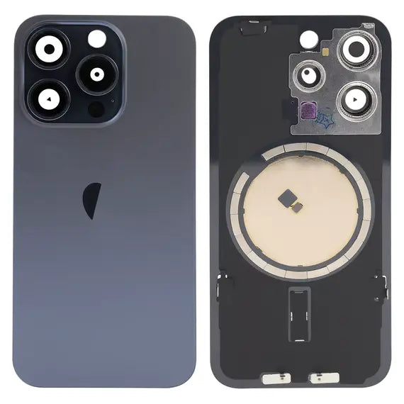iPhone 15 Pro Back Glass - Blue Titanium