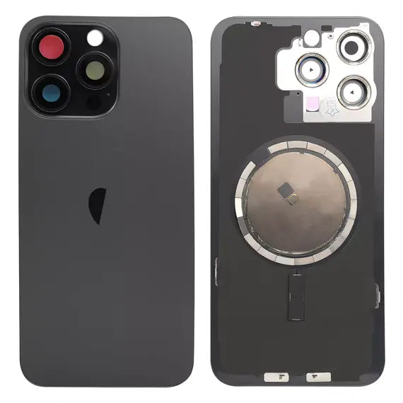 iPhone 15 Pro Max Black Titanium replacement back glass