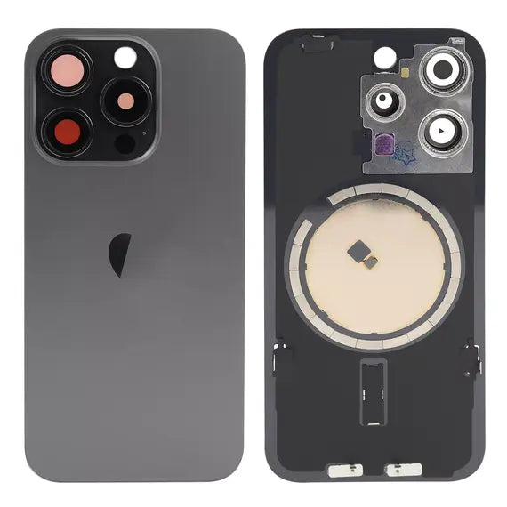 iPhone 15 Pro Black Titanium replacement back glass