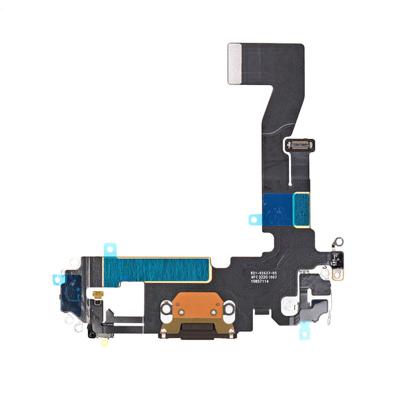 iPhone 12/12 Pro Charging Port Flex Cable - Black