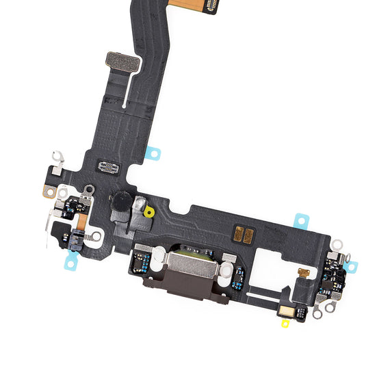 iPhone 12/12 Pro Charging Port Flex Cable - Black