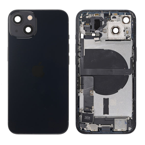iPhone 13 Housing with fitted parts - Black