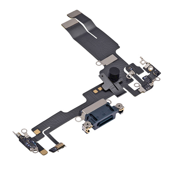 iPhone 14 Charging Port Flex Cable - Midnight