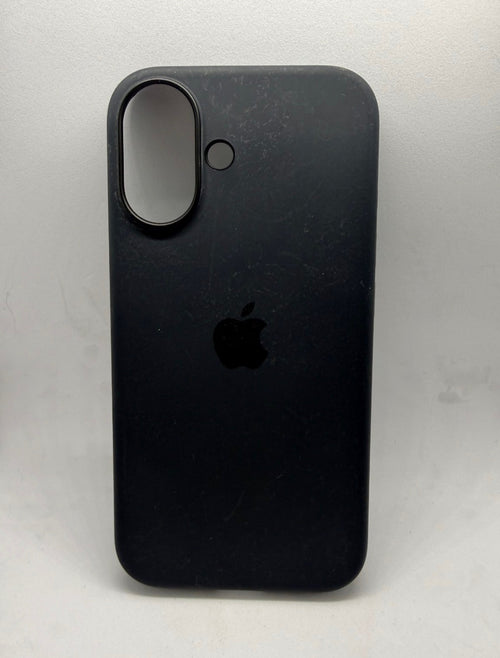 Genuine Apple Used iPhone 16 Silicone Case - Black