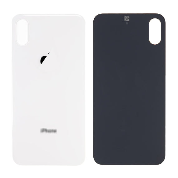 iPhone XS Back Glass - Silver