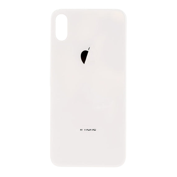 iPhone X Back Glass - Silver